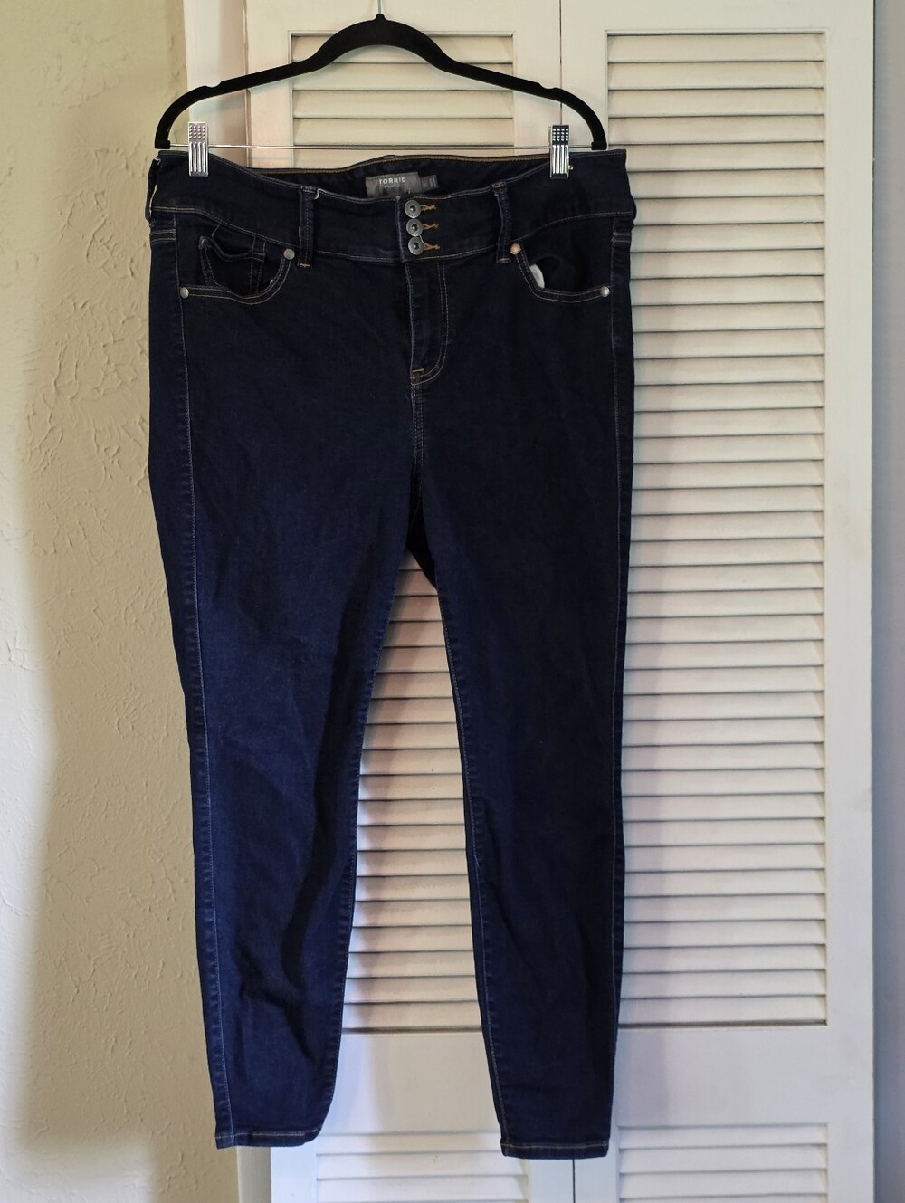 torrid Dark Indigo Skinny Jeans